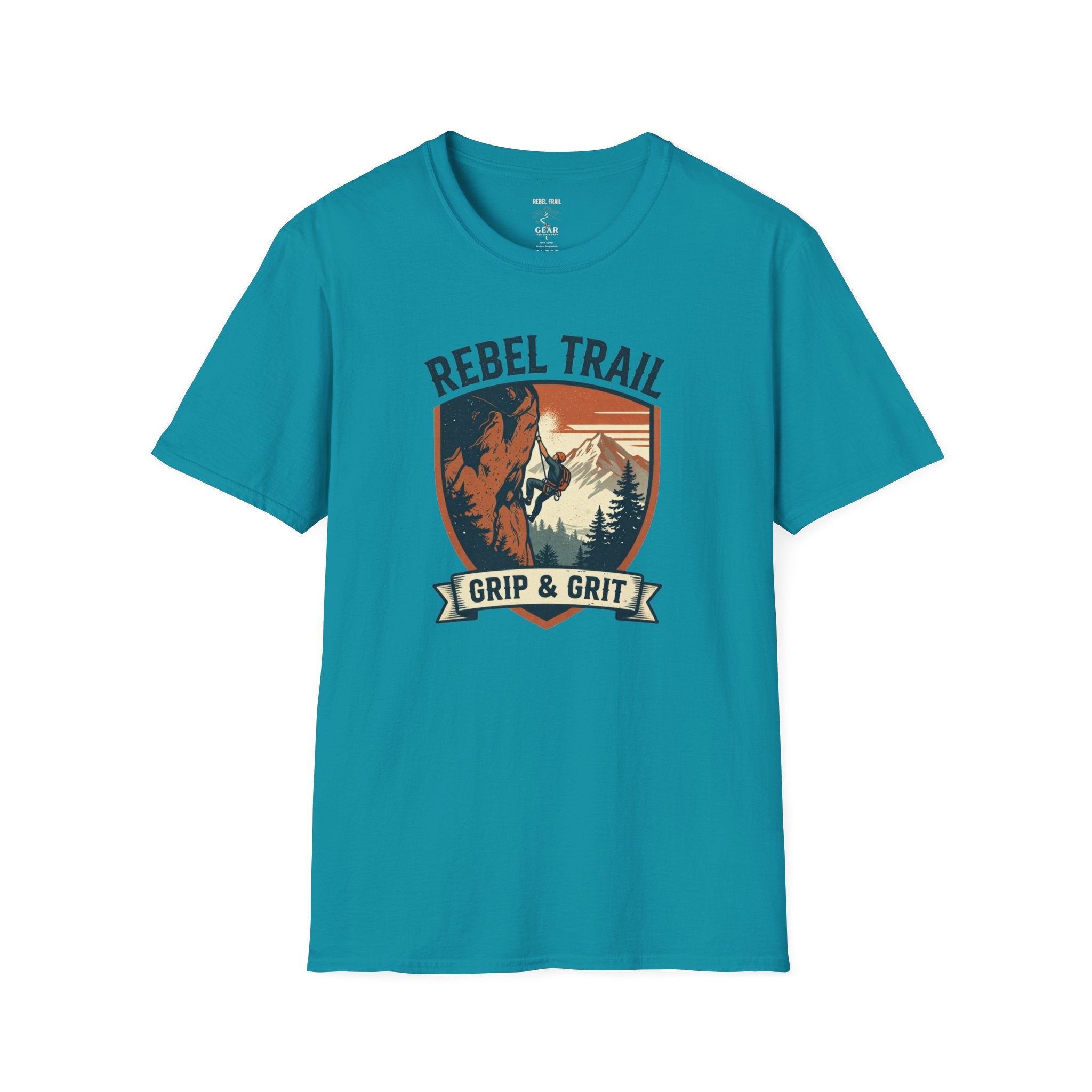 Rebel Trail T-Shirt — Grip & Grit Mountain Adventure Tee
