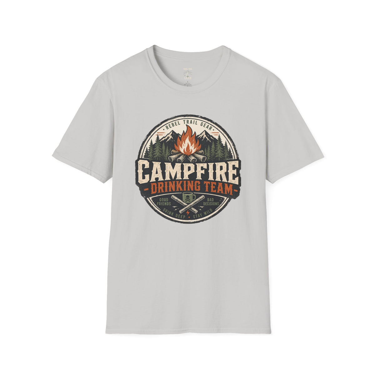 "Campfire Drinking Team" - Rebel Trail Gear T-Shirt