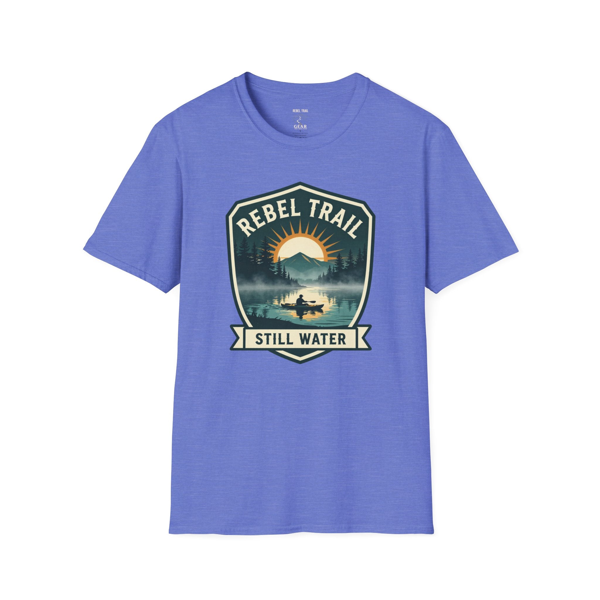 Rebel Trail Still Water T-Shirt — Outdoor Adventure Graphic Tee