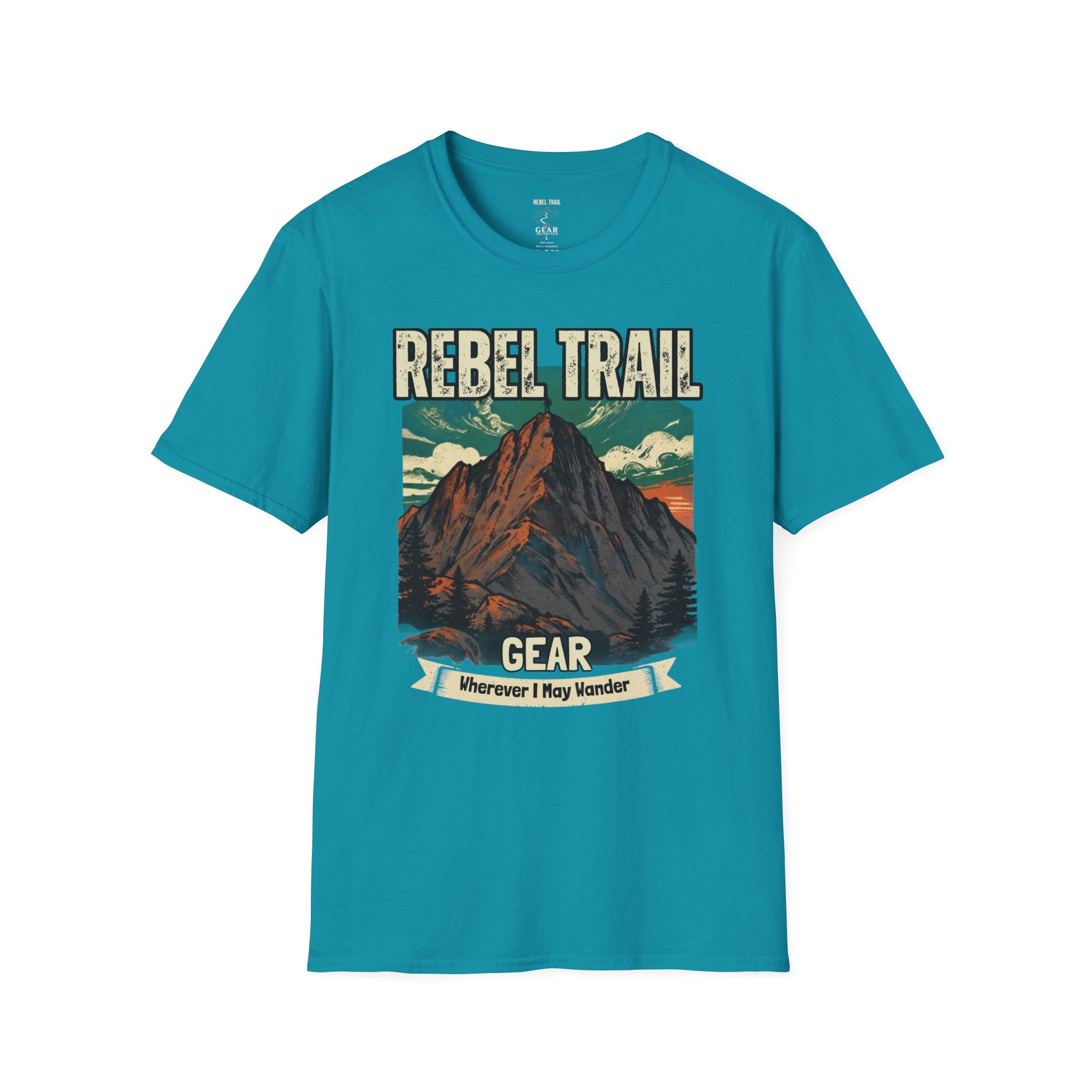 Special Edition - Rebel Trail Mountain Tee — Vintage Outdoor Adventure Shirt