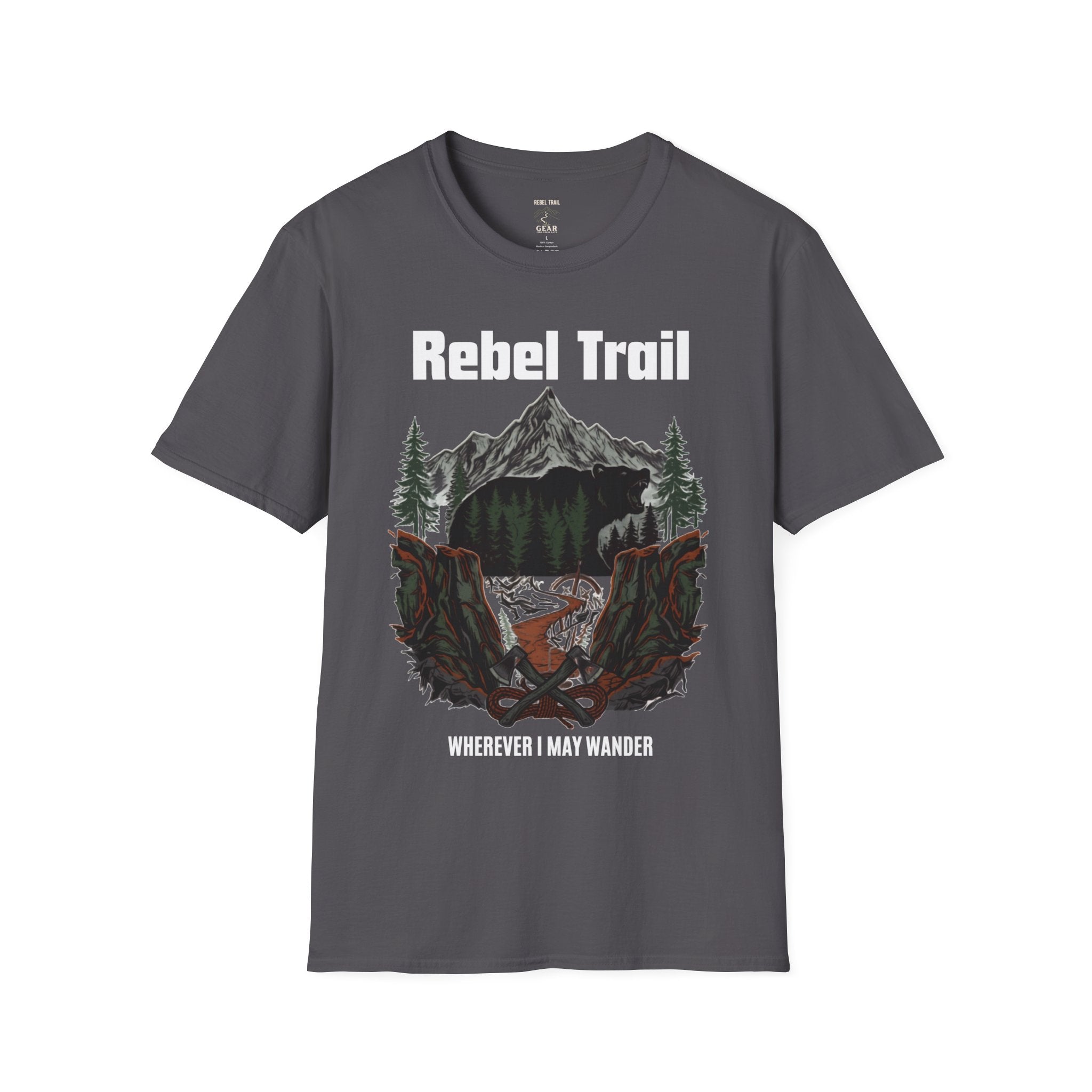 Special Edition - Rebel Trail T‑Shirt — Mountain Bear Adventure Graphic Tee