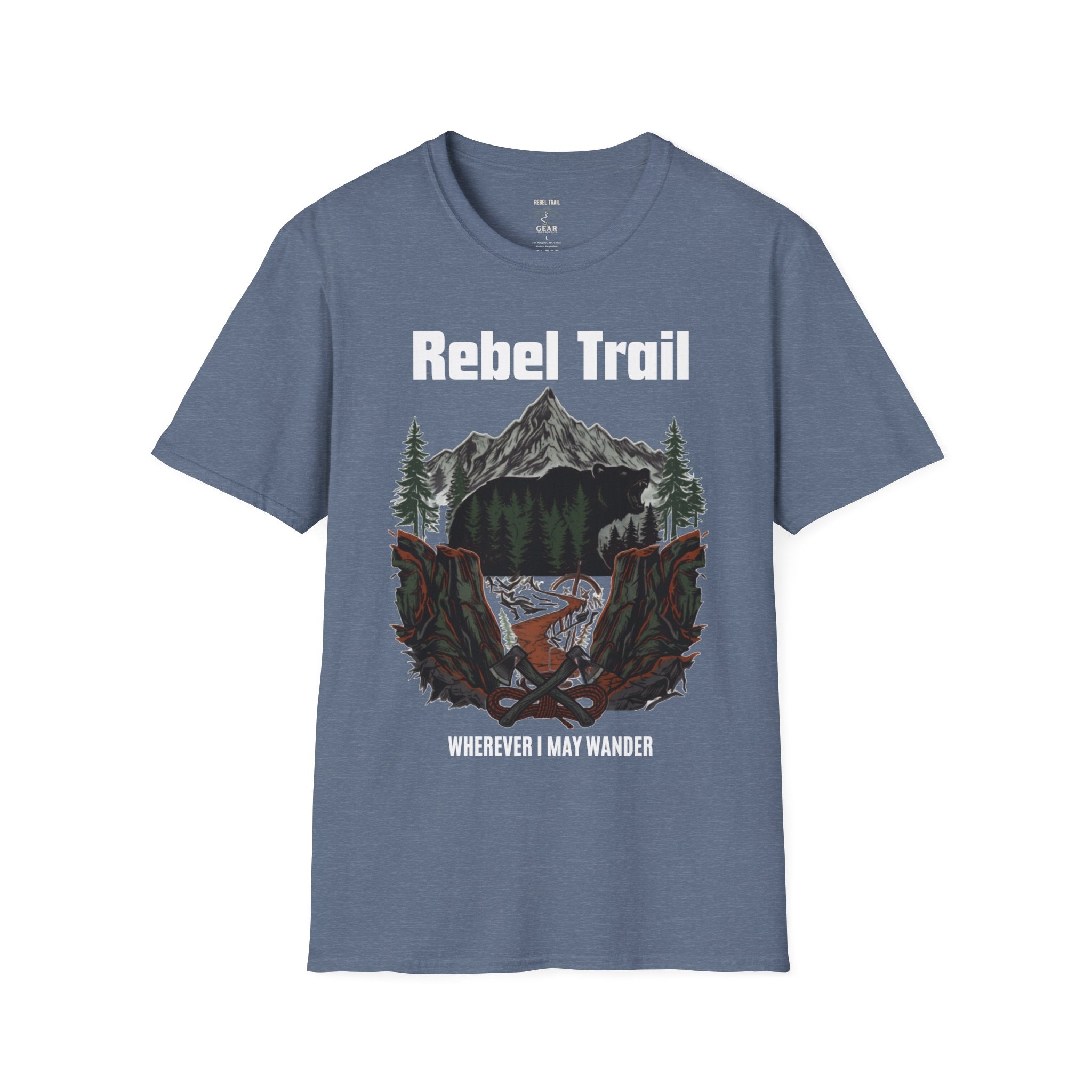 Special Edition - Rebel Trail T‑Shirt — Mountain Bear Adventure Graphic Tee