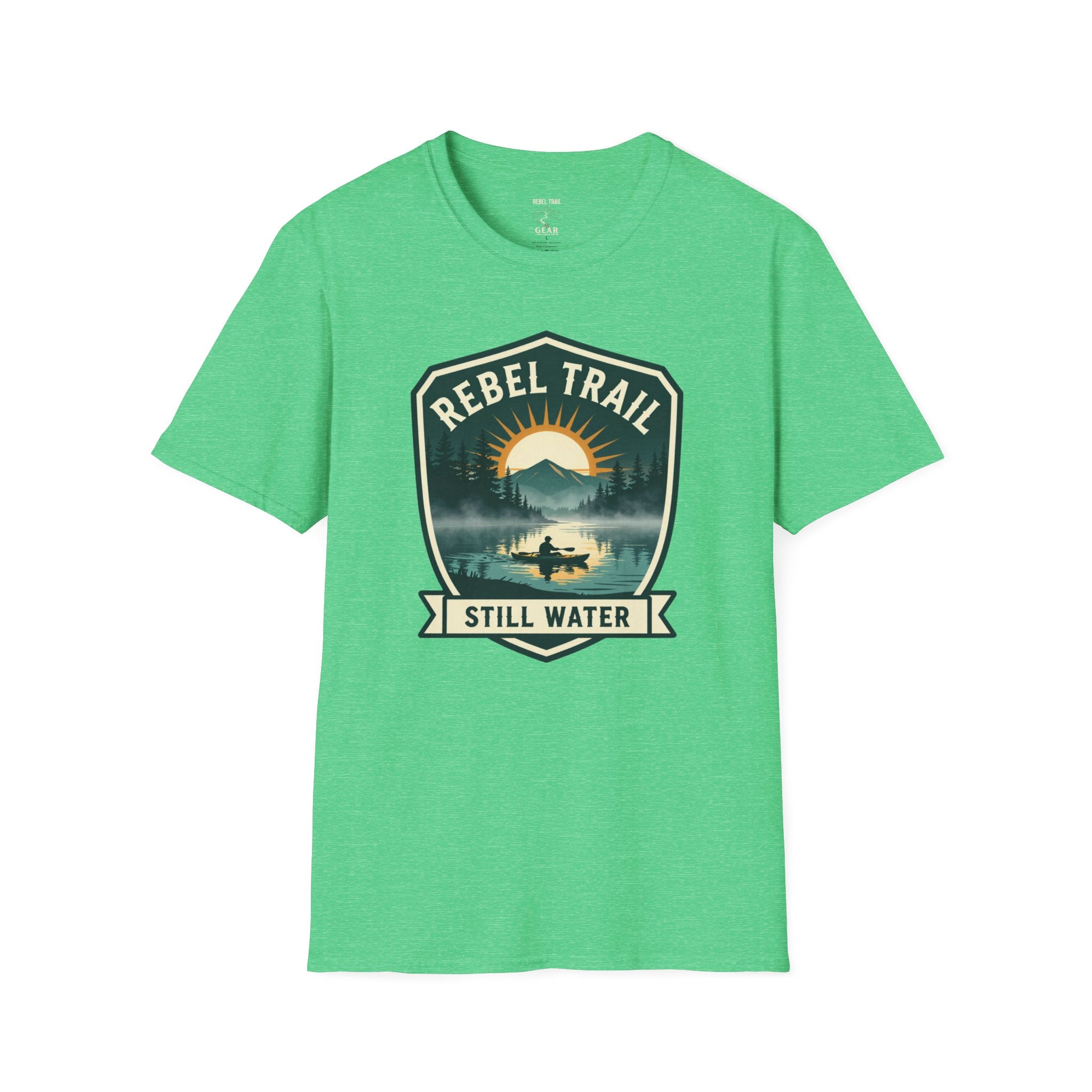 Rebel Trail Still Water T-Shirt — Outdoor Adventure Graphic Tee