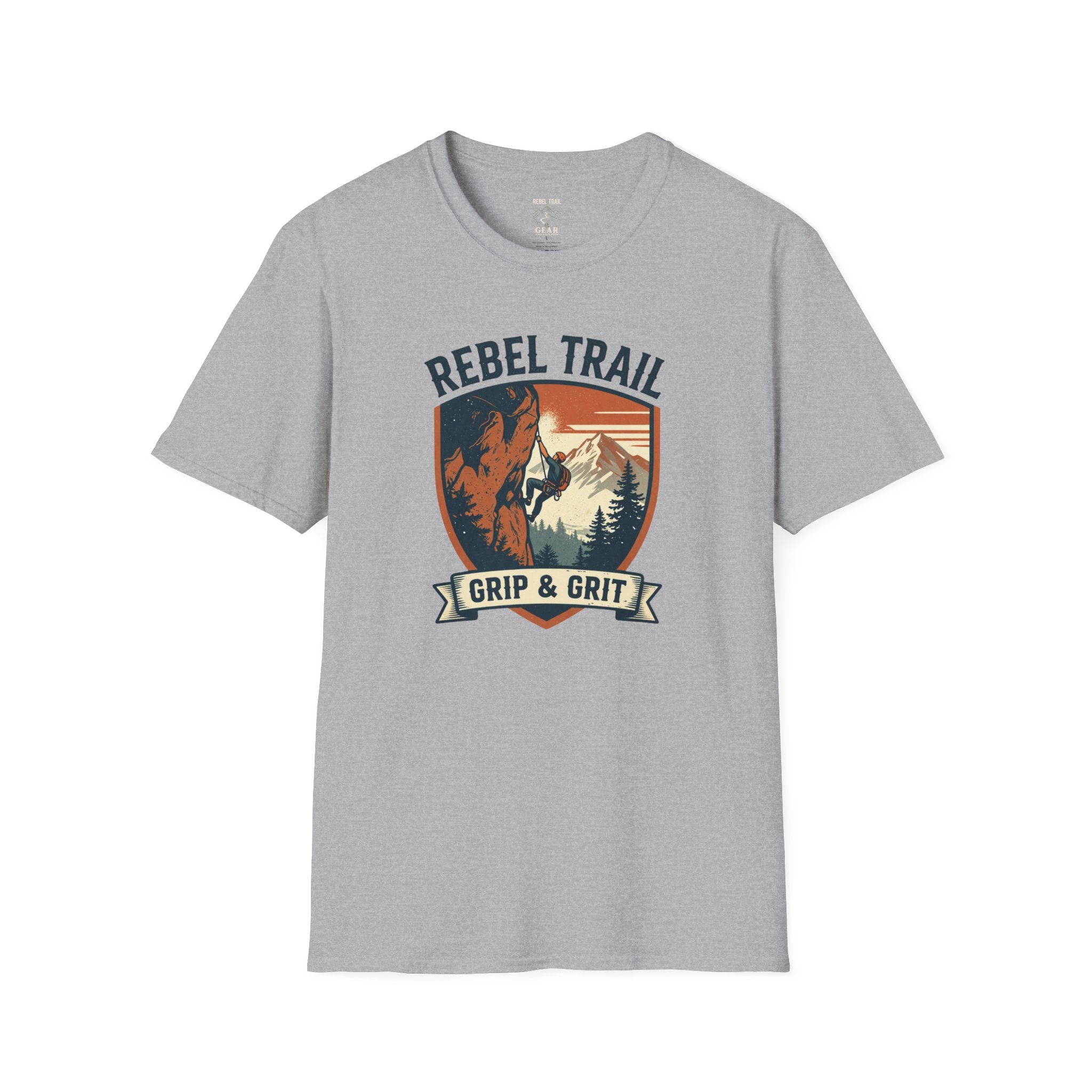 Rebel Trail T-Shirt — Grip & Grit Mountain Adventure Tee
