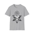 Compass & Mountain T-Shirt — Adventure Travel Graphic Tee