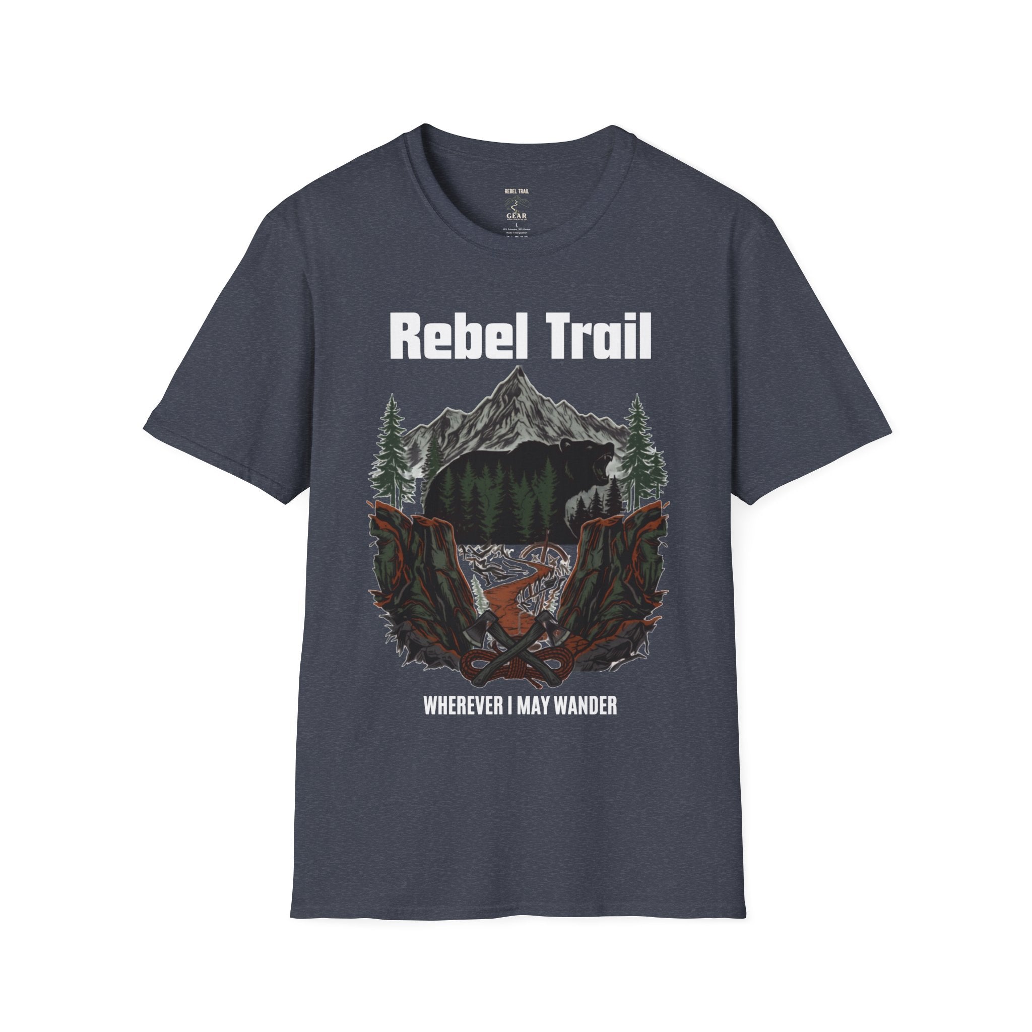 Special Edition - Rebel Trail T‑Shirt — Mountain Bear Adventure Graphic Tee