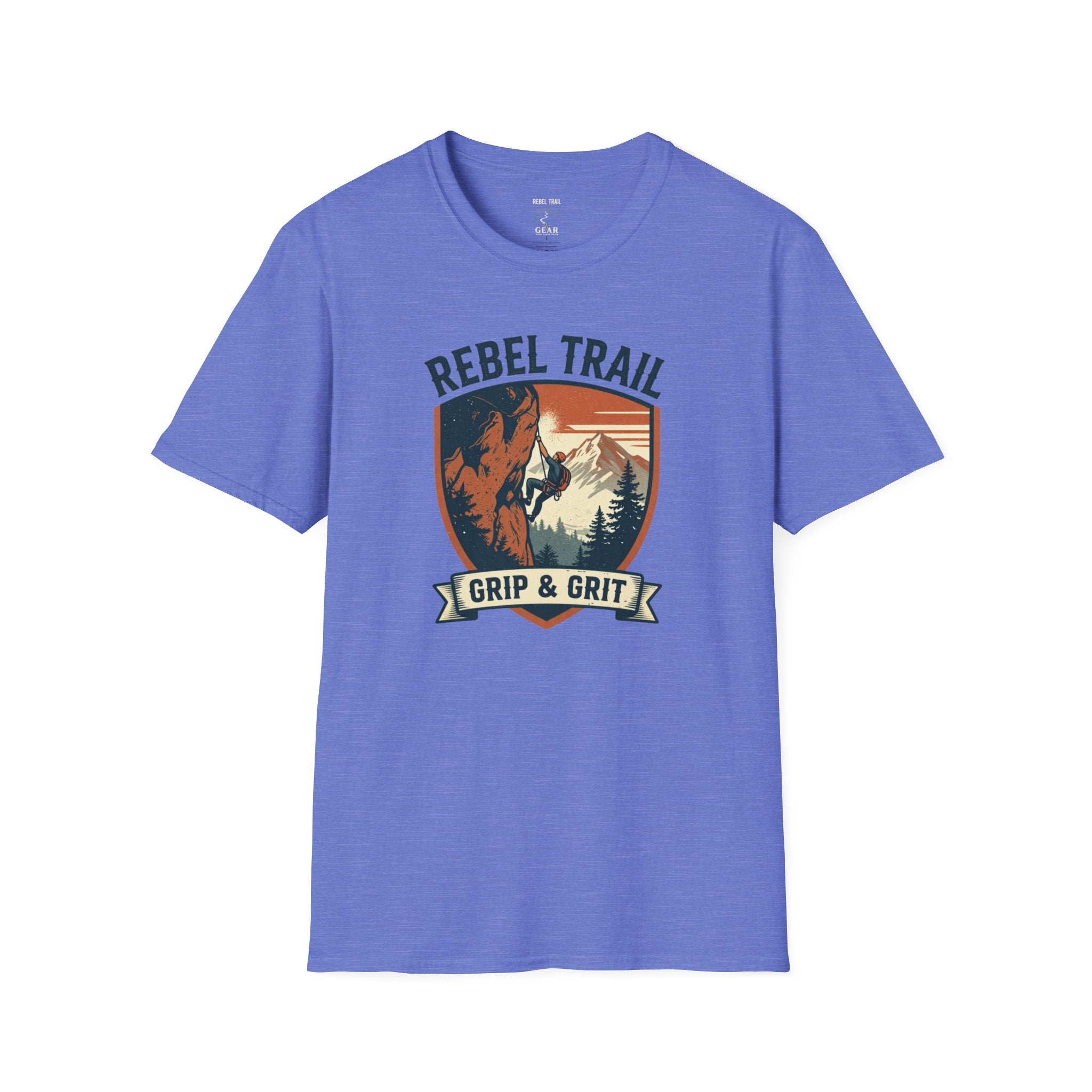 Rebel Trail T-Shirt — Grip & Grit Mountain Adventure Tee