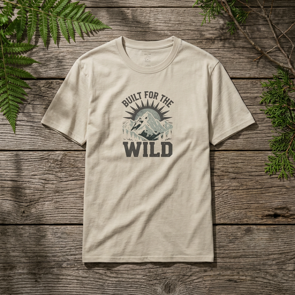 Built for the Wild Mountain T‑Shirt