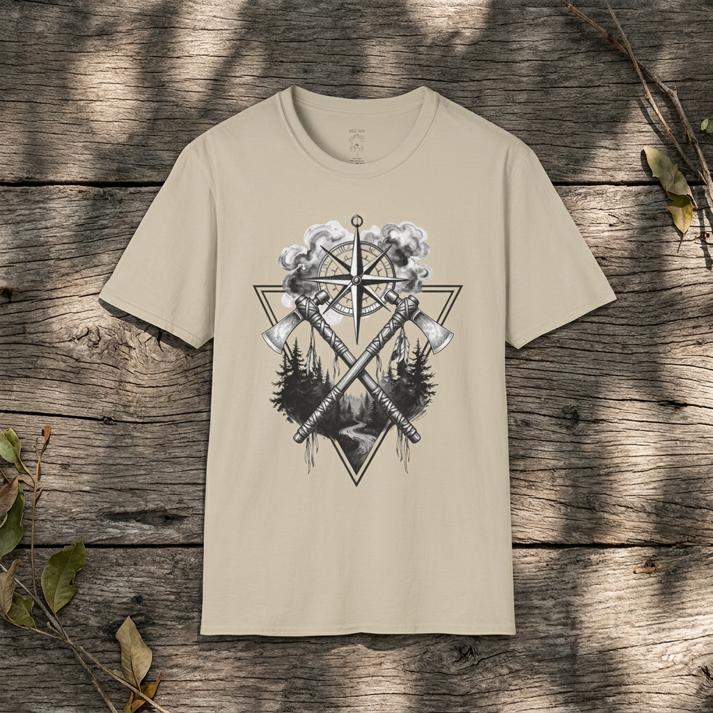 Tomahawks & Trees - Rebel Trail Gear T-Shirt