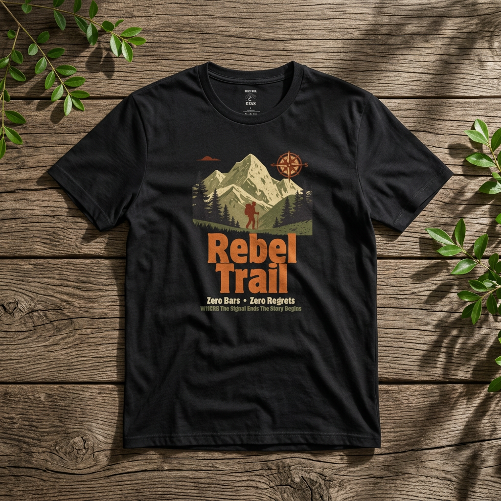 Zero Regrets - Rebel Trail Gear T-Shirt