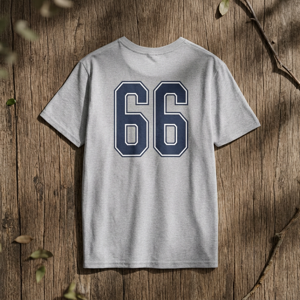 Route 66 T‑Shirt — 'Find Your Trail' Minimal Outdoor Tee
