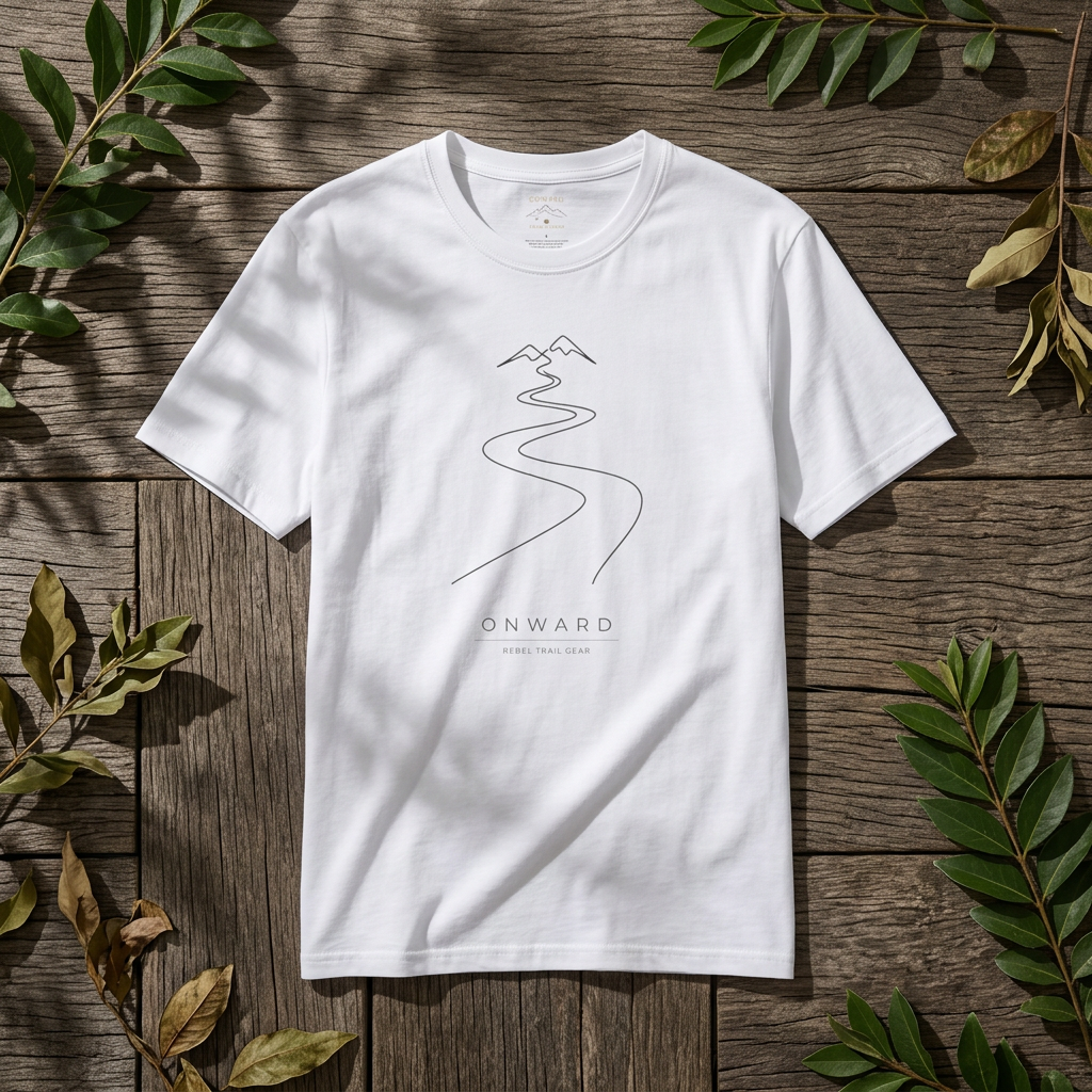 "Onward" Minimalist - Rebel Trail Gear T-Shirt
