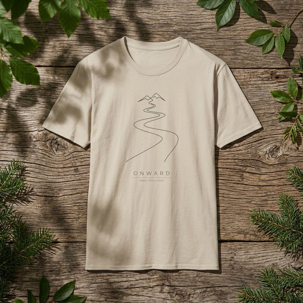 "Onward" Minimalist - Rebel Trail Gear T-Shirt