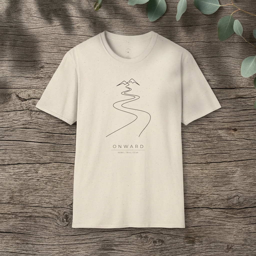 "Onward" Minimalist - Rebel Trail Gear T-Shirt