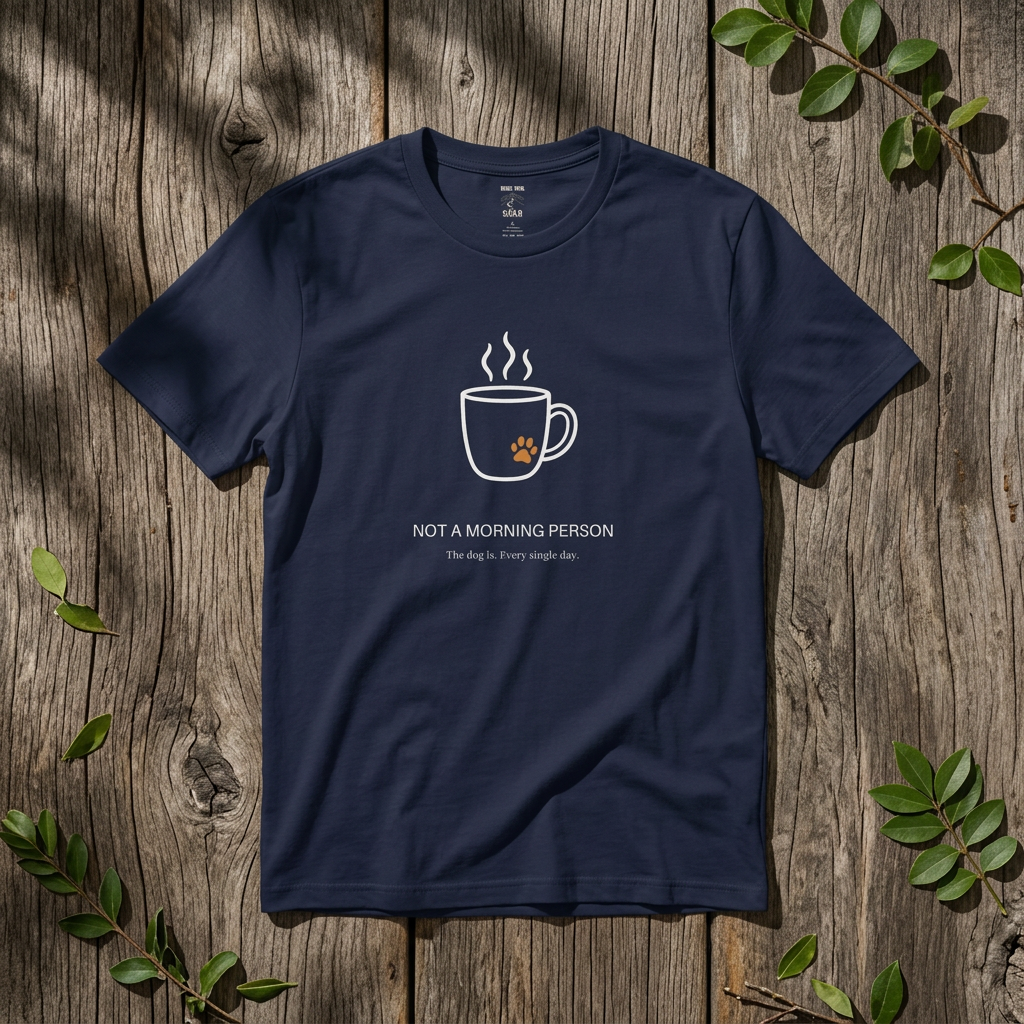 'Not a Morning Person' - Rebel Trail Gear T-Shirt