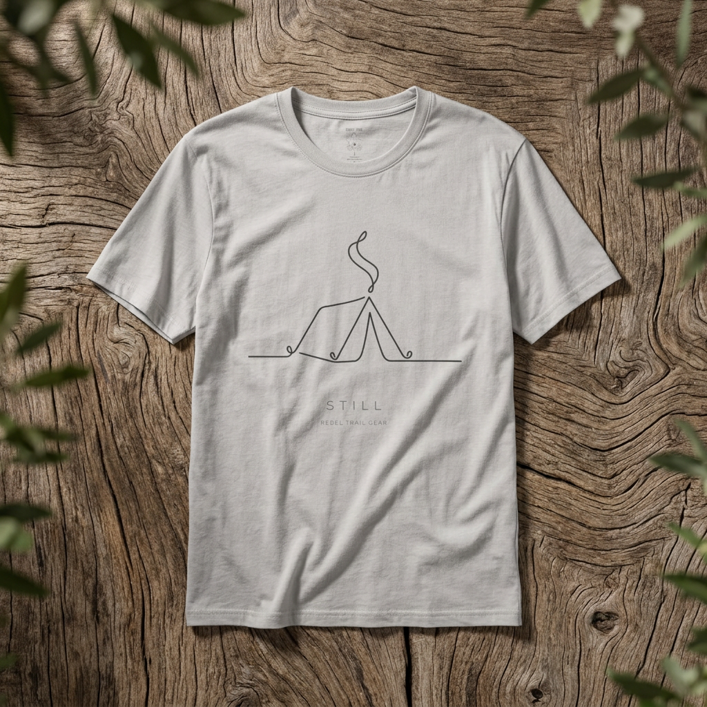 "Still" Minimalist - Rebel Trail Gear T-Shirt