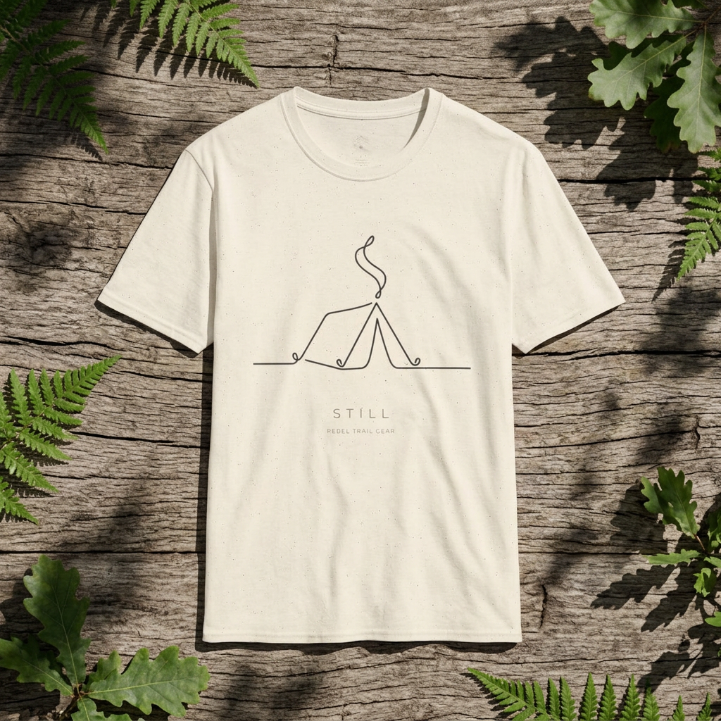 "Still" Minimalist - Rebel Trail Gear T-Shirt