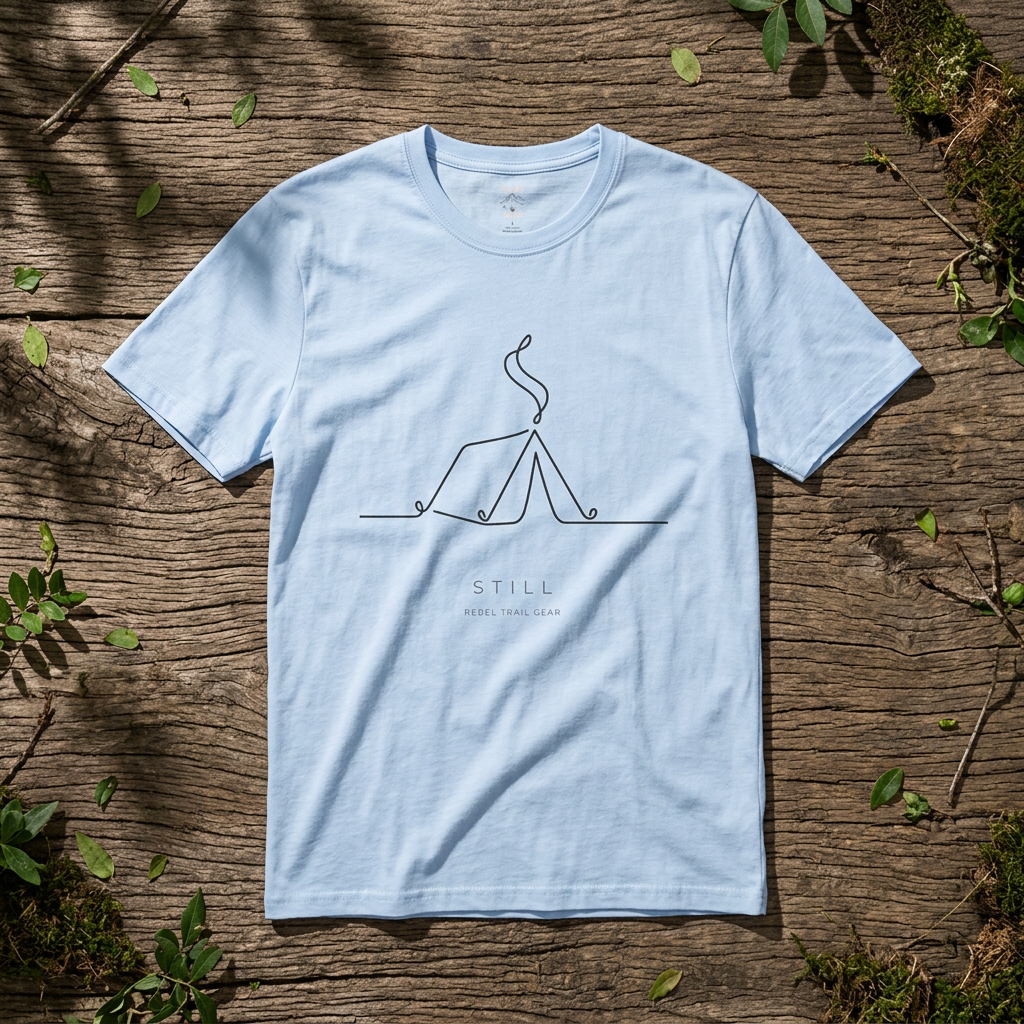 "Still" Minimalist - Rebel Trail Gear T-Shirt