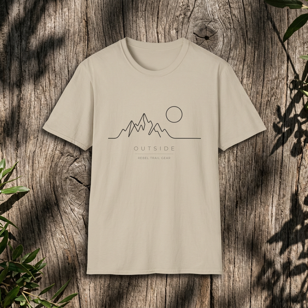 "Outside" Minimalist - Rebel Trail Gear T-Shirt