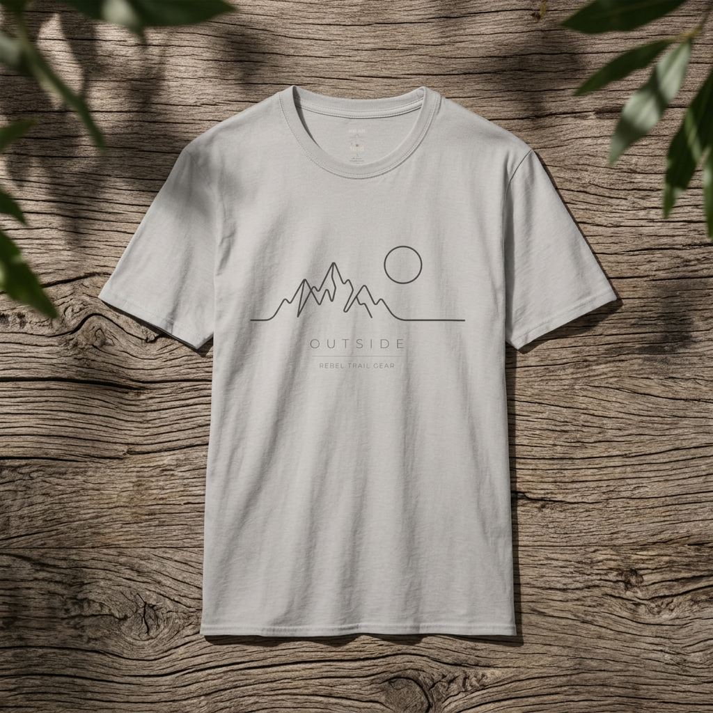"Outside" Minimalist - Rebel Trail Gear T-Shirt