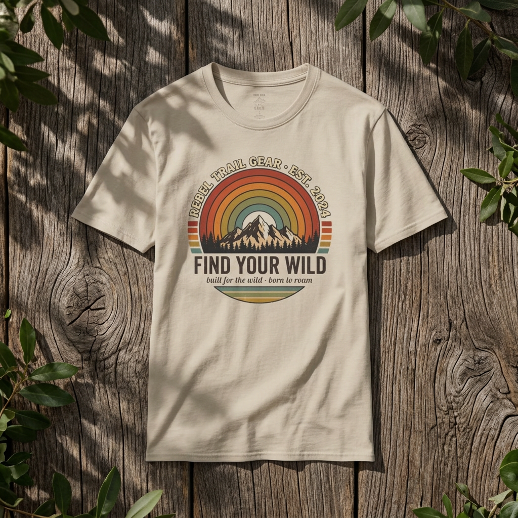 "Find Your Wild" - Rebel Trail Gear T-Shirt