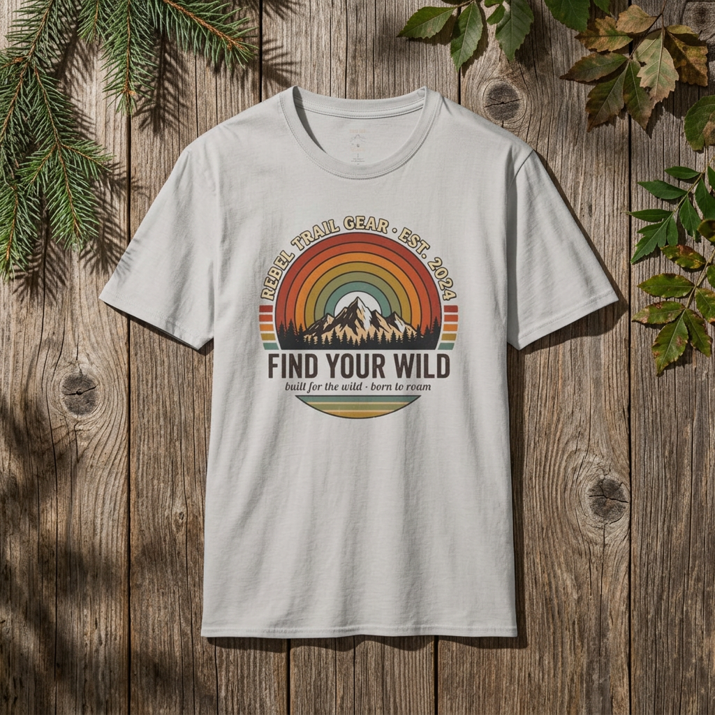 "Find Your Wild" - Rebel Trail Gear T-Shirt