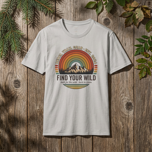 "Find Your Wild" - Rebel Trail Gear T-Shirt