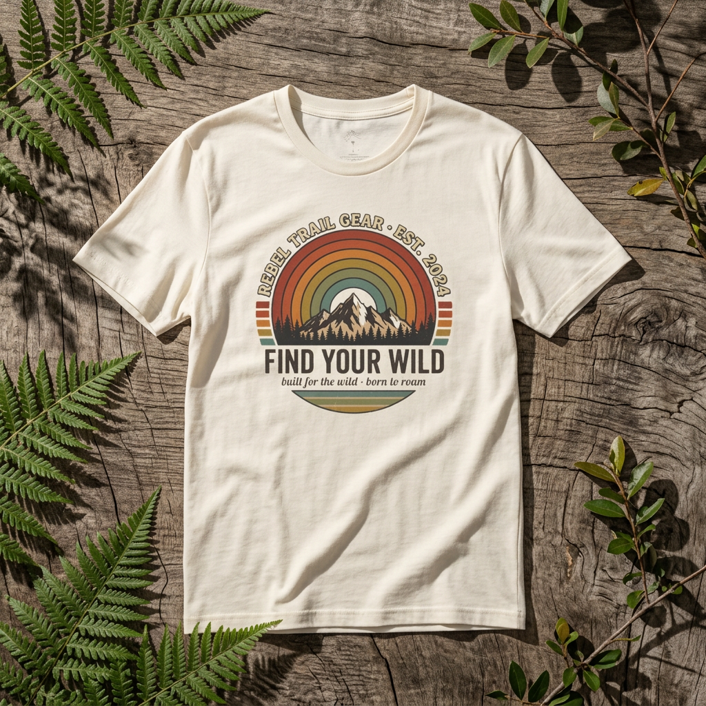"Find Your Wild" - Rebel Trail Gear T-Shirt