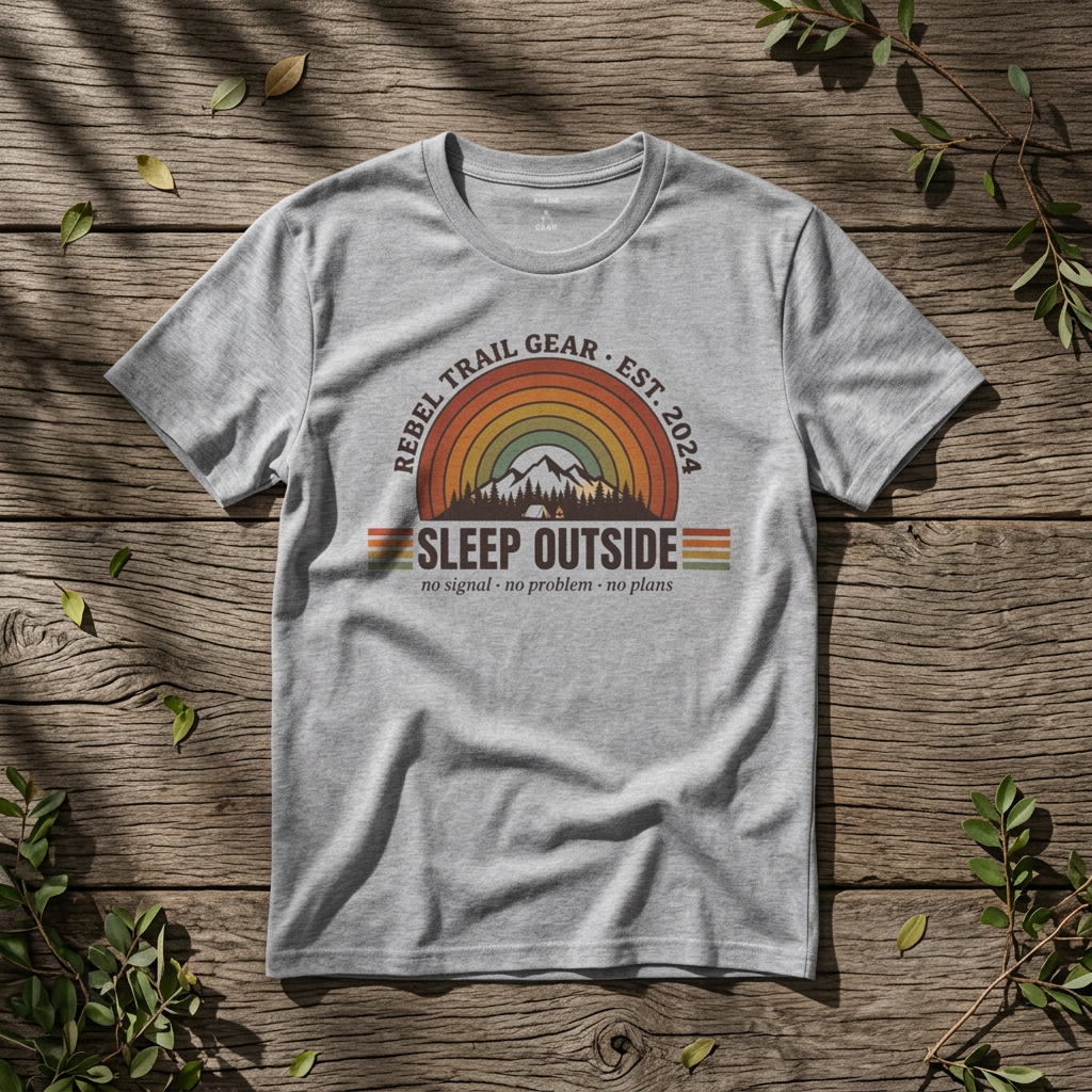 "Sleep Outside" - Rebel Trail Gear T-Shirt