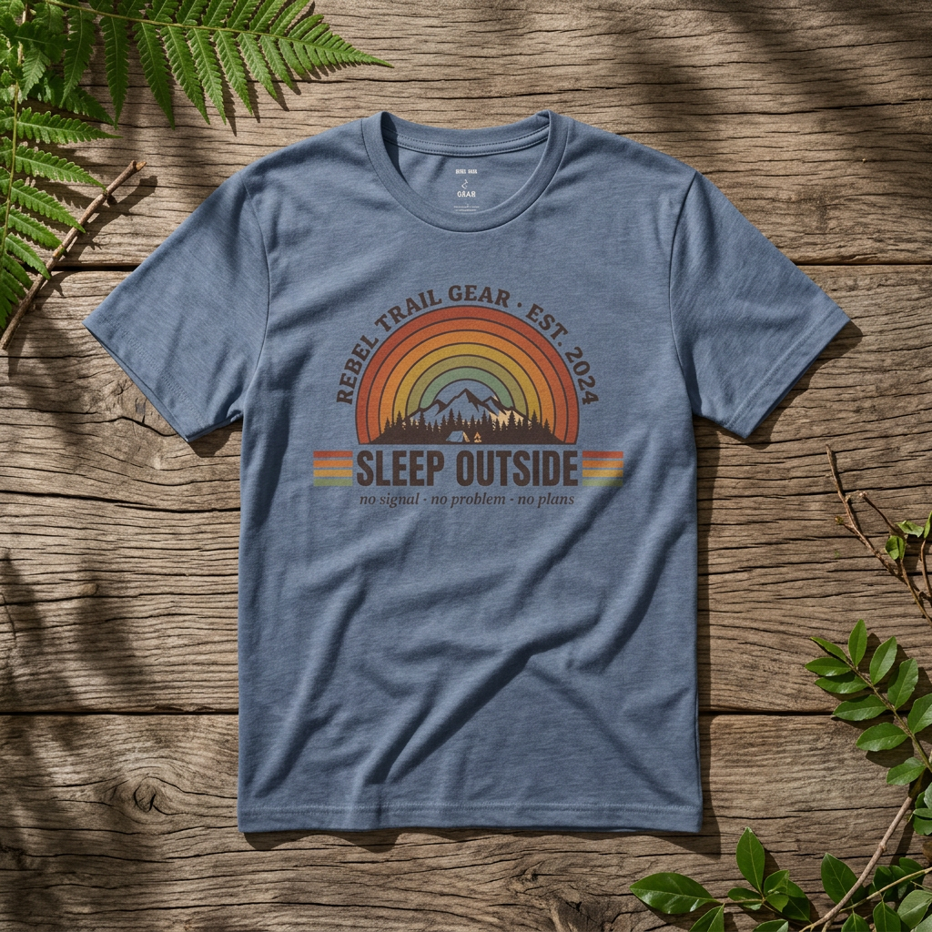 "Sleep Outside" - Rebel Trail Gear T-Shirt