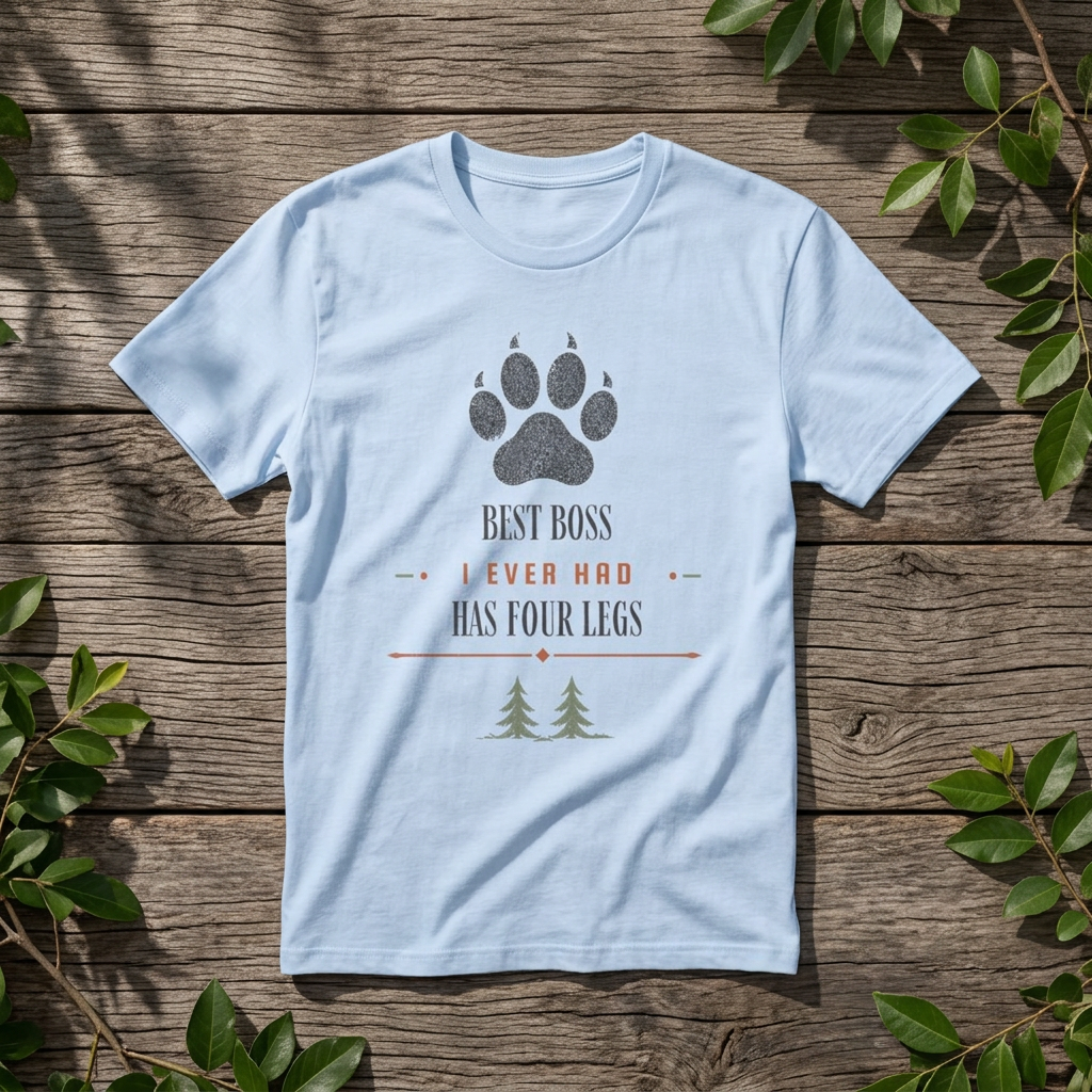 "Best Boss I Ever Had Has Four Legs" - Rebel Trail Gear T-Shirt