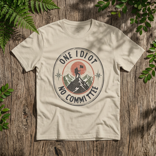 "One Idiot No Committee" - Rebel Trail Gear T-Shirt