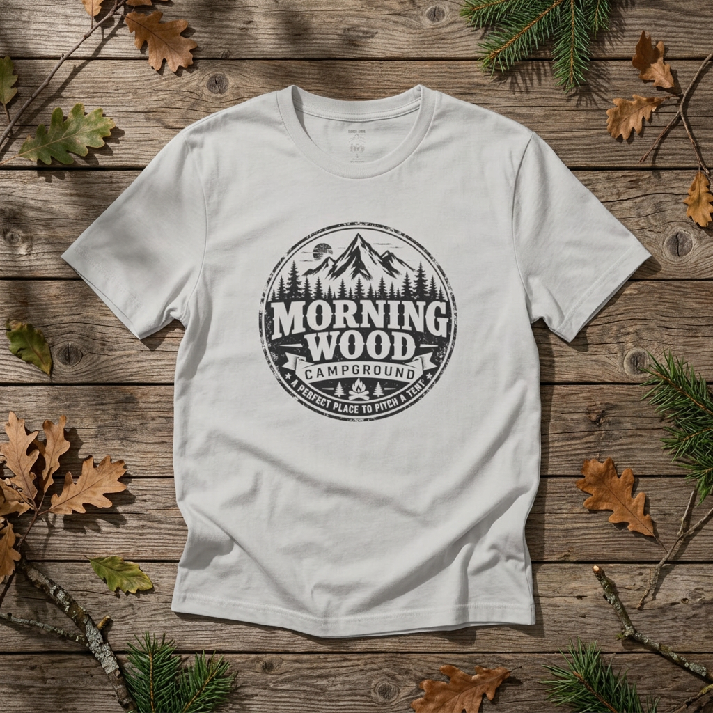 "Morning Wood" — Rebel Trail Gear T-Shirt