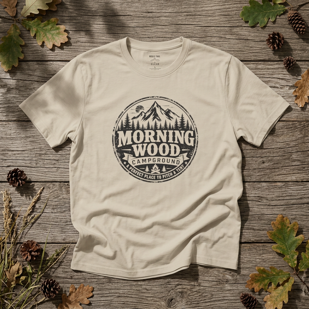 "Morning Wood" — Rebel Trail Gear T-Shirt