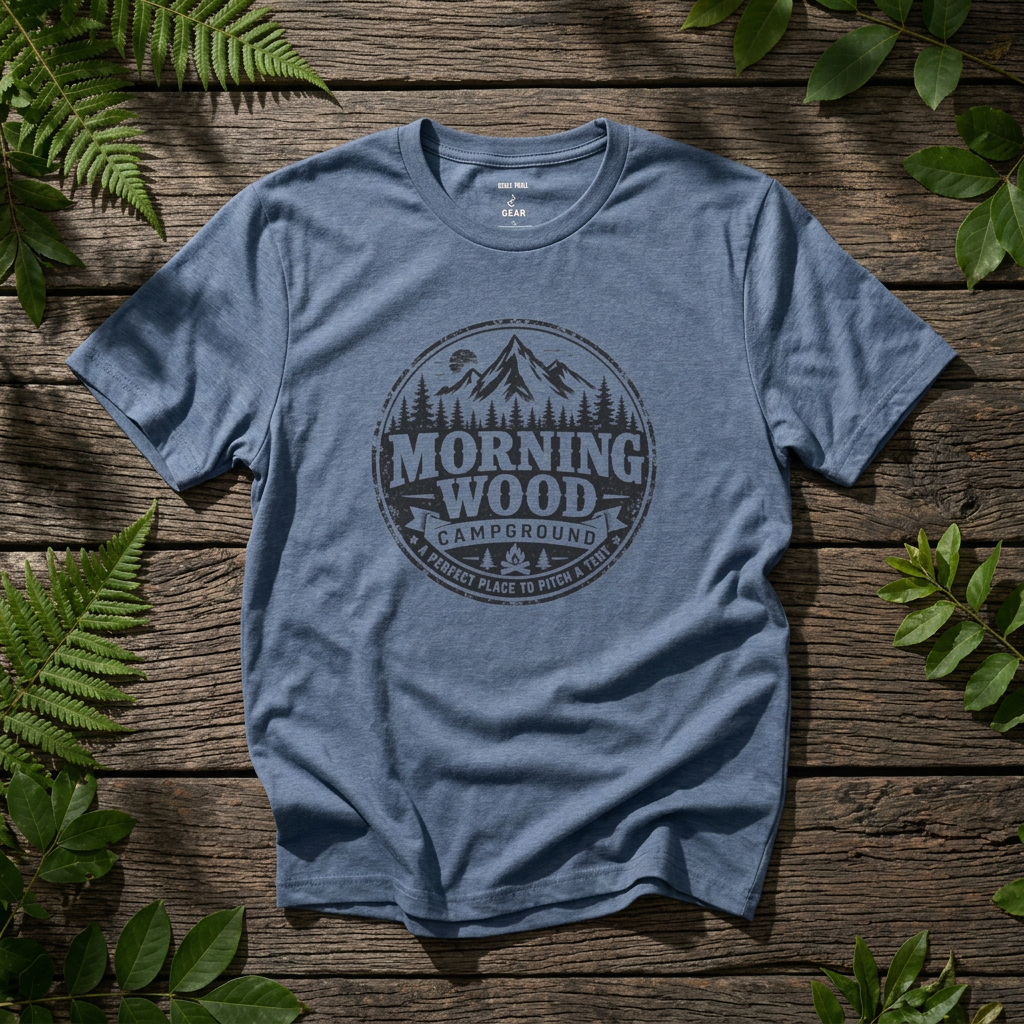 "Morning Wood" — Rebel Trail Gear T-Shirt
