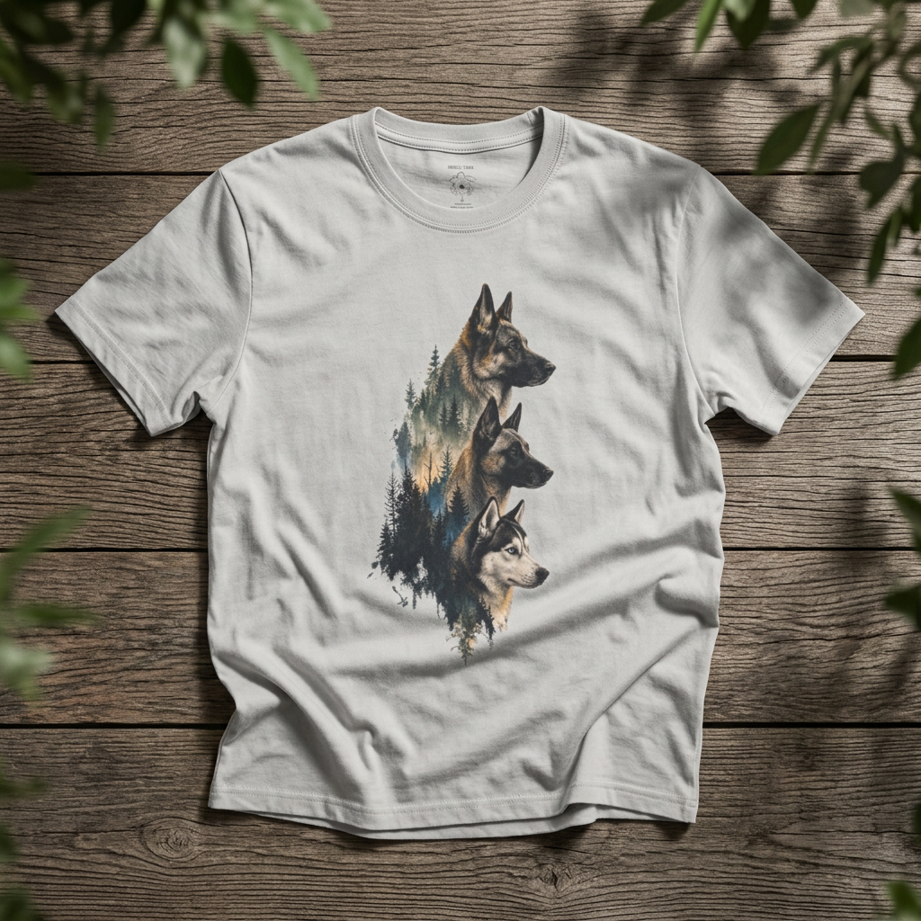 "The Trio" Forest Silhouette - Rebel Trail Gear T-Shirt