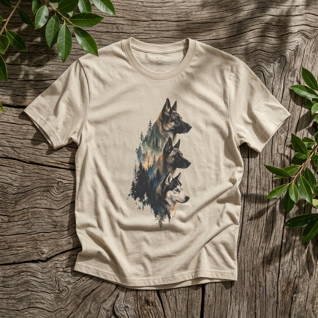 "The Trio" Forest Silhouette - Rebel Trail Gear T-Shirt