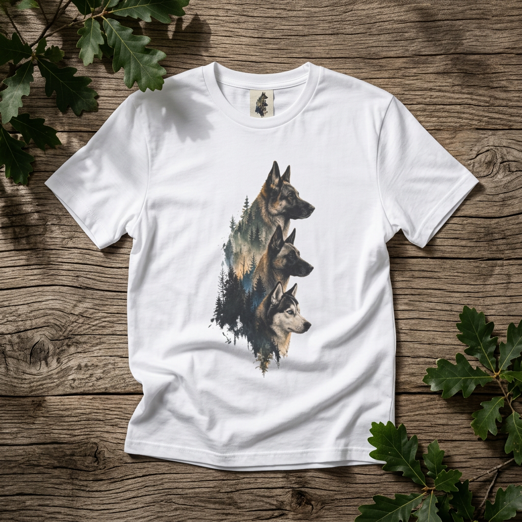 "The Trio" Forest Silhouette - Rebel Trail Gear T-Shirt