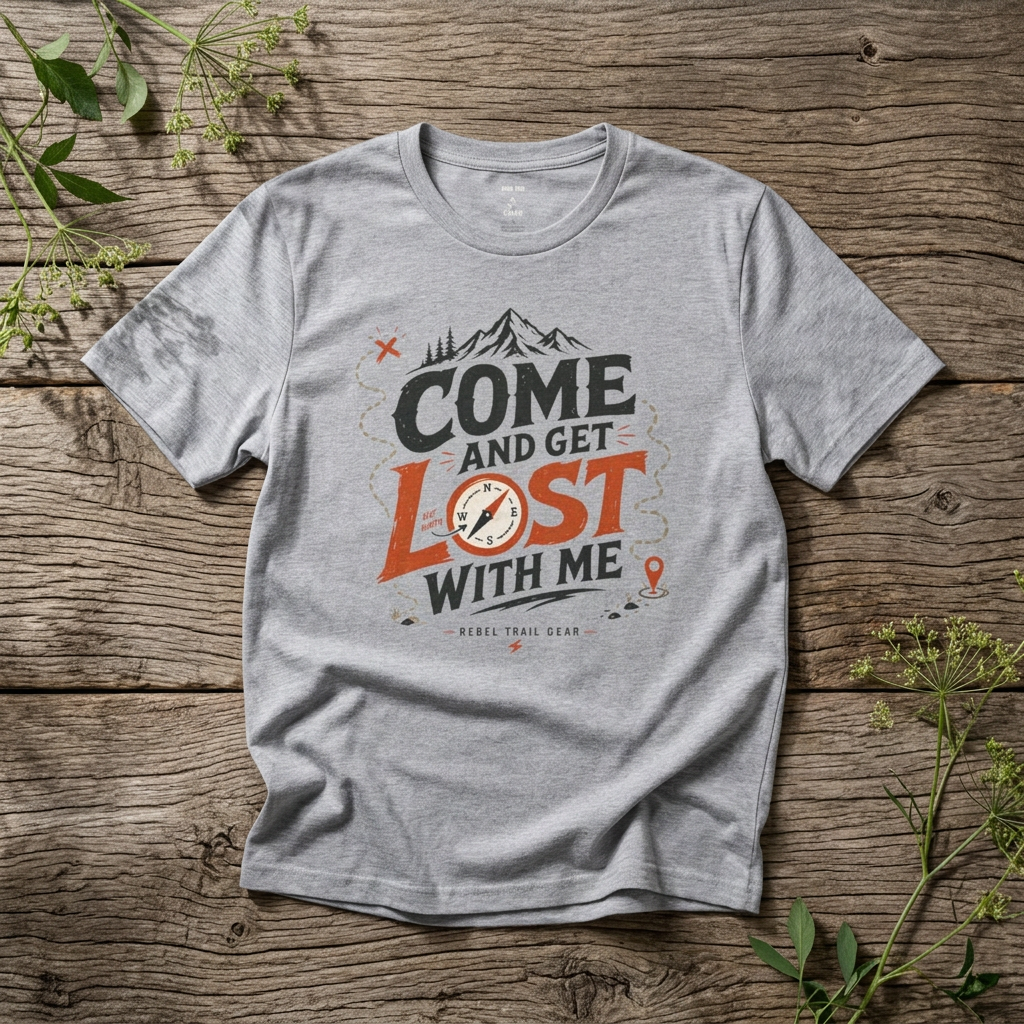 "Come and Get Lost With Me" — Rebel Trail Gear T-Shirt