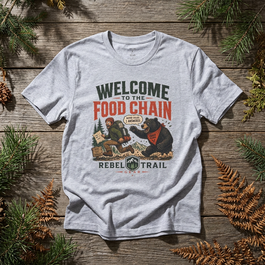 "Welcome to the Food Chain" - Rebel Trail Gear T-Shirt