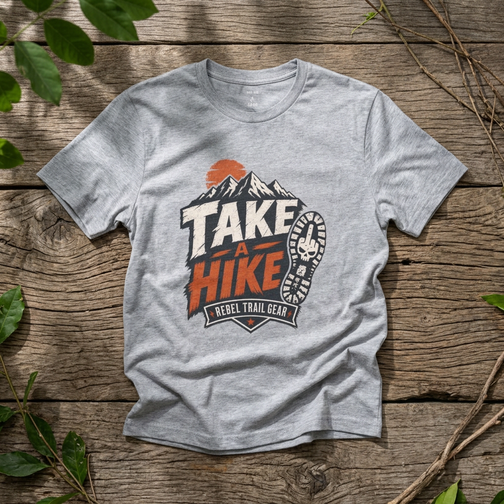"Take a Hike" - Rebel Trail Gear T-Shirt