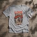 "Live Like Someone Left the Gate Open" - Rebel Trail Gear T-Shirt