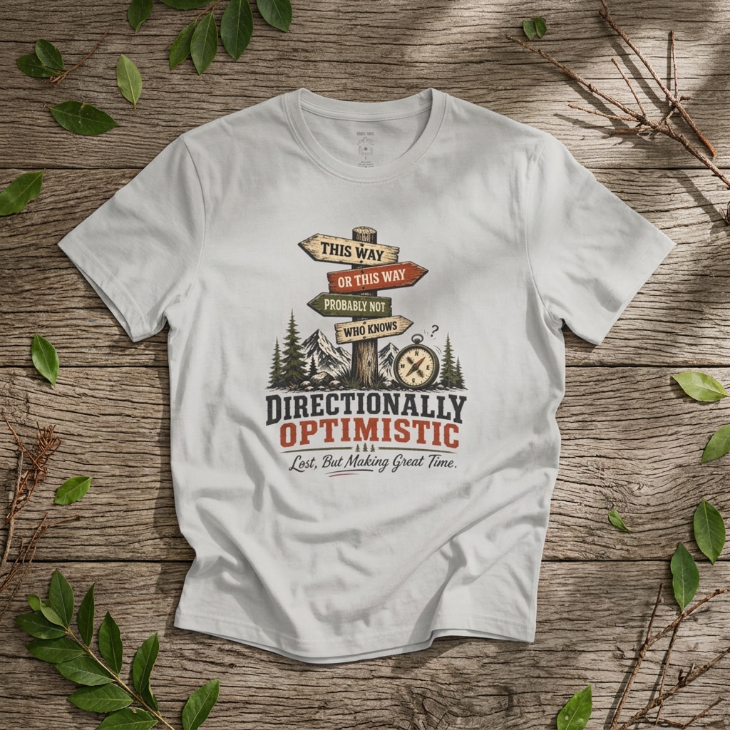 "Directionally Optimistic" - Rebel Trail Gear T-Shirt