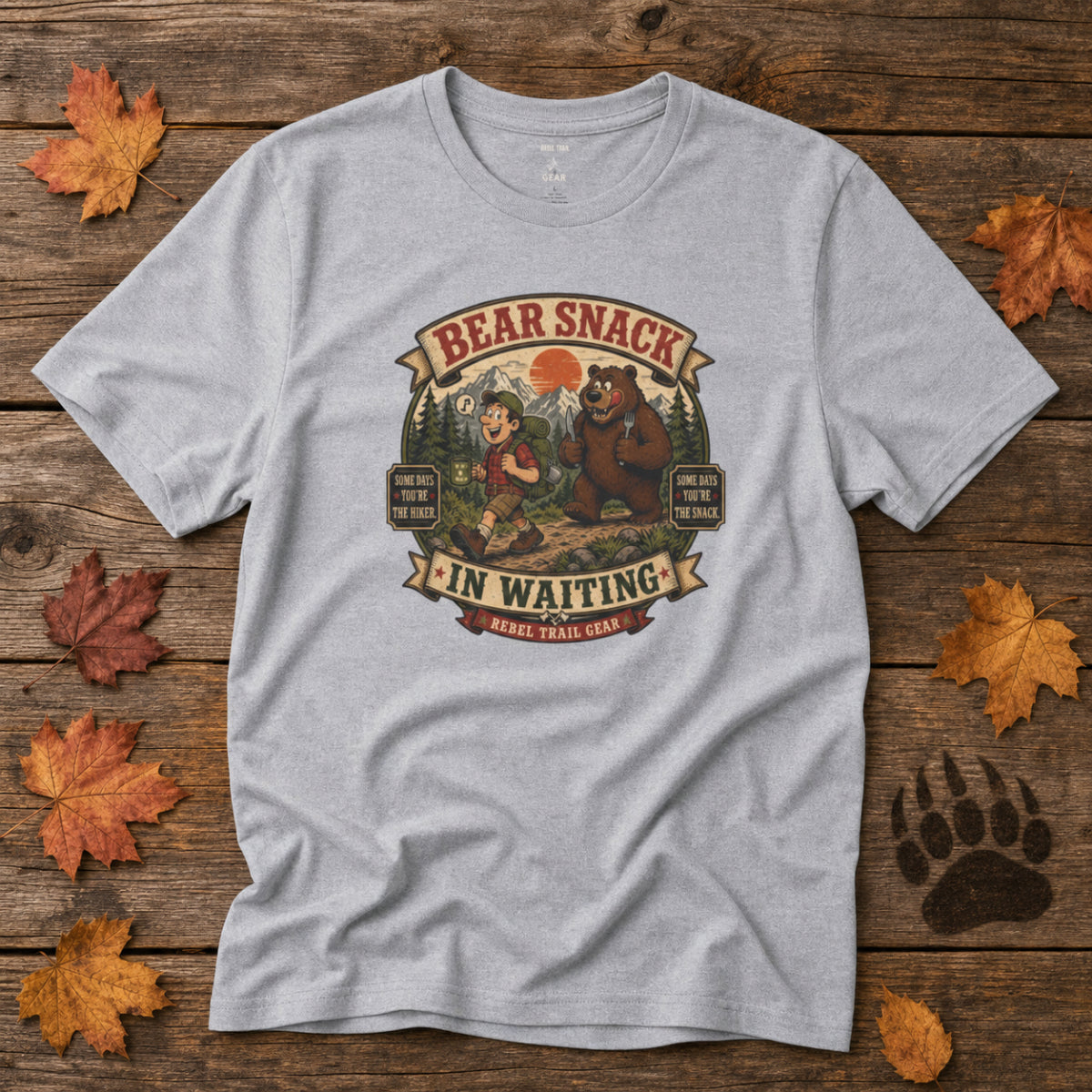 "Bear Snack" - Rebel Trail Gear T-Shirt