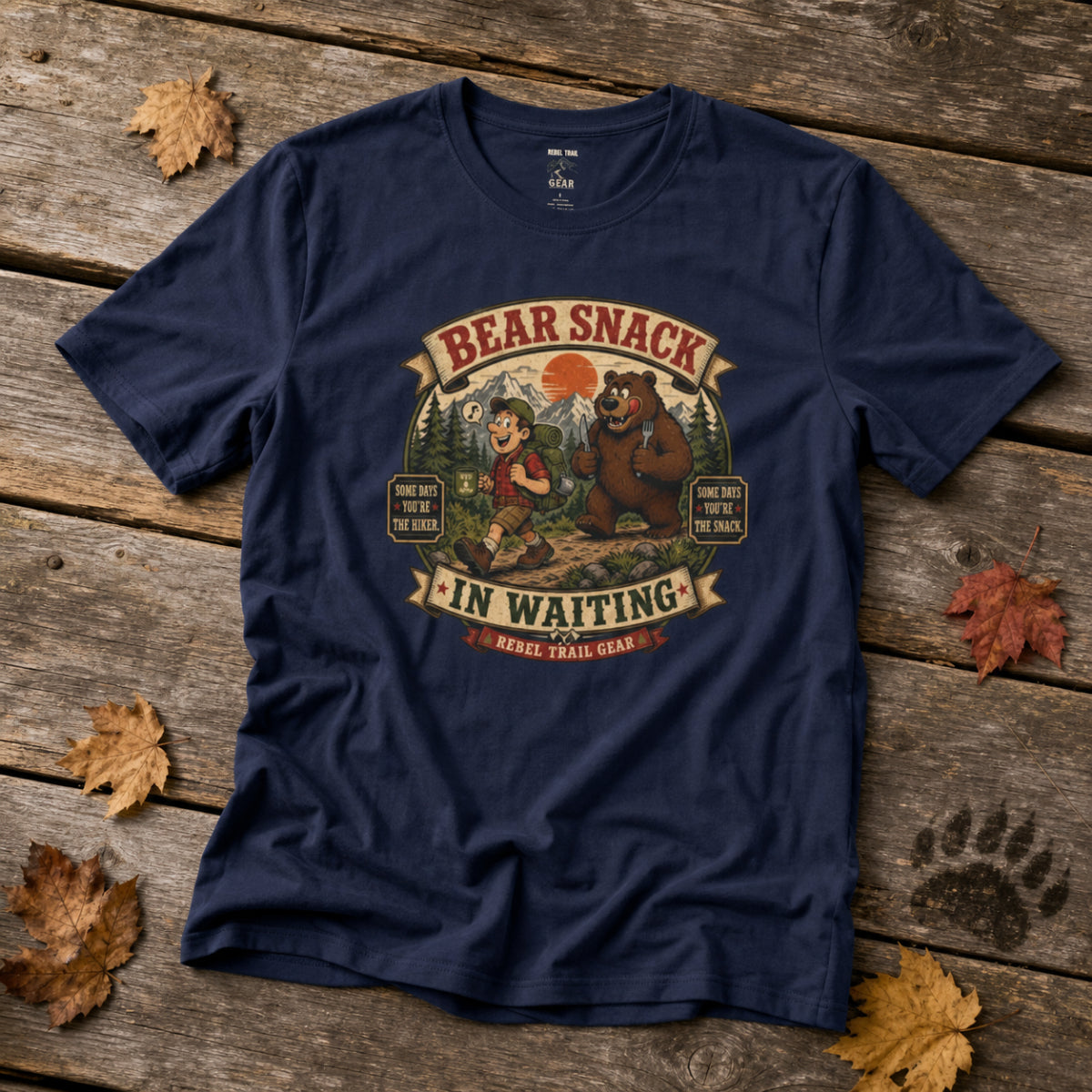 "Bear Snack" - Rebel Trail Gear T-Shirt