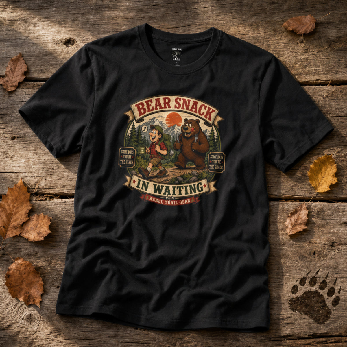 "Bear Snack" - Rebel Trail Gear T-Shirt