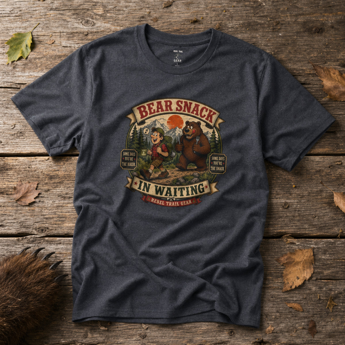 "Bear Snack" - Rebel Trail Gear T-Shirt