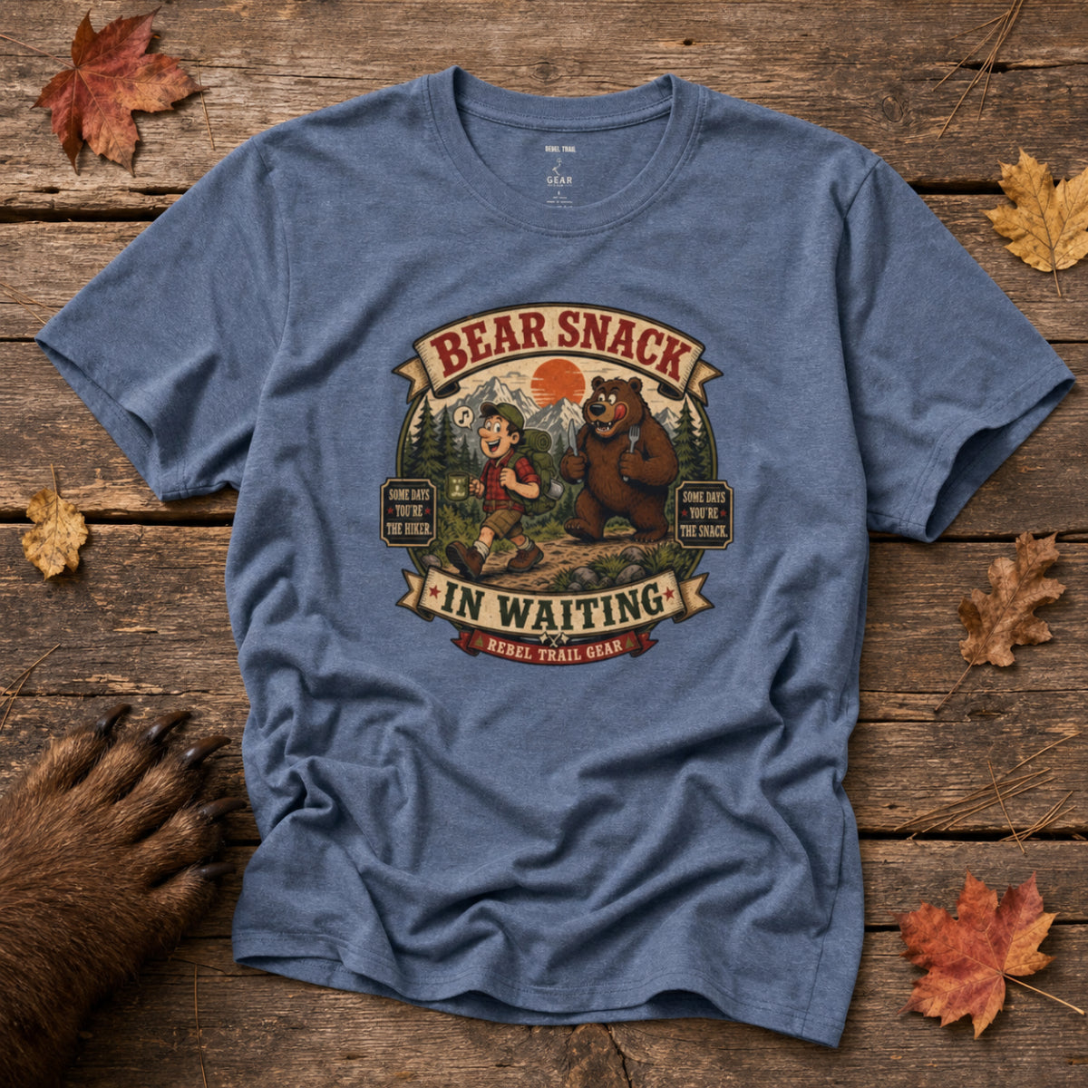 "Bear Snack" - Rebel Trail Gear T-Shirt