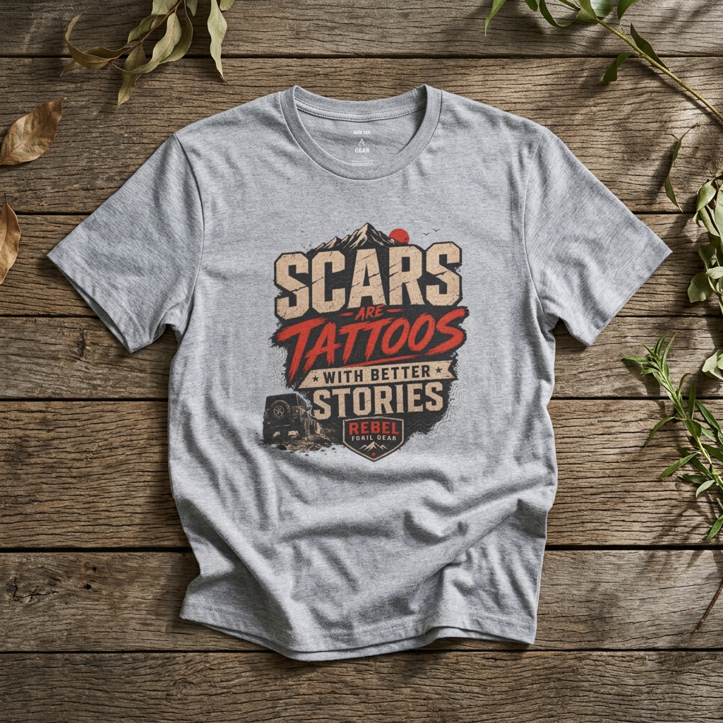 "Scars" - Rebel Trail Gear T-Shirt
