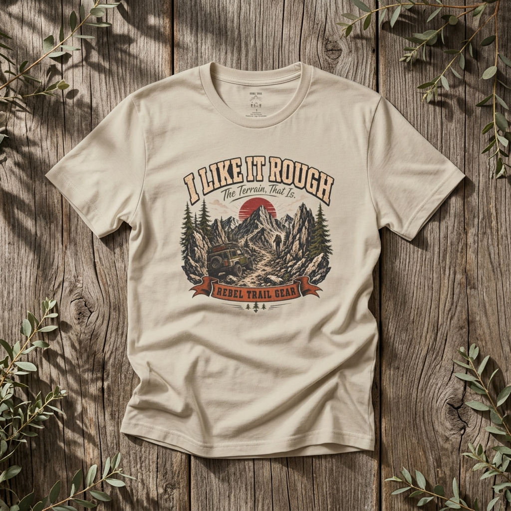 "I Like It Rough" - Rebel Trail Gear T-Shirt